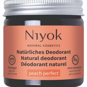 Deodorant crema 100% natural cu aroma de Peach