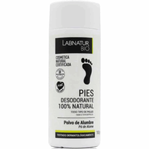 Deodorant natural pentru picioare cu pudra de alaun
