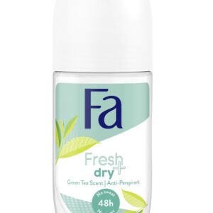 Deodorant roll-on anti-perspirant cu parfum de ceai verde Fresh & Dry
