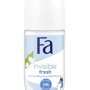 Deodorant roll-on anti-perspirant cu parfum de lacramioare Invisible Fresh