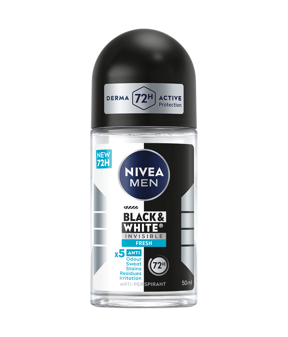 Deodorant roll-on pentru barbati Black & White Fresh