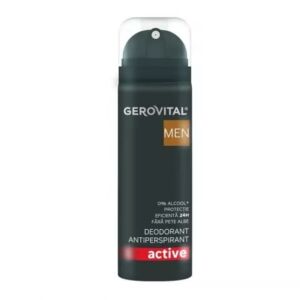 Deodorantul antiperspirant Gerovital Men Active