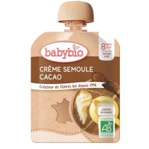 Desert crema din gris si cacao Bio