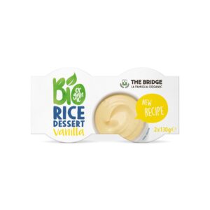 Desert ecologic din orez cu vanilie