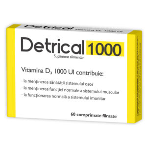 Detrical vitamina D 1000 UI