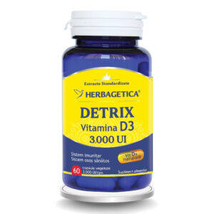 Detrix Vitamina D3 3000UI X60CPS (Herbagetica)