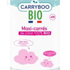 Dischete din bumbac dreptunghiulare BIO
