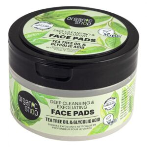 Discuri pentru curatare si exfoliere Tea Tree Oil & Glycolic Acid