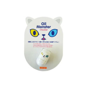 Dispozitiv de masaj facial cu piatra vulcanica anti-sebum Monster Matte White