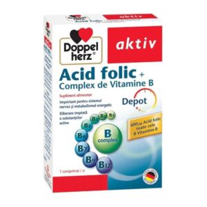 Acid folic + complex de vitamina B