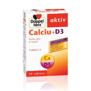 Doppelherz Aktiv Calciu + D3 30 Tablete