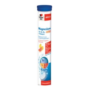 Doppelherz Aktiv Magneziu 400 + B1 + B6 + B12 + Acid folic