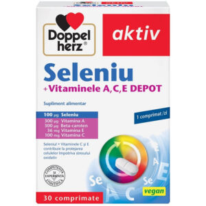 Doppelherz Aktiv Seleniu + Vitaminele A
