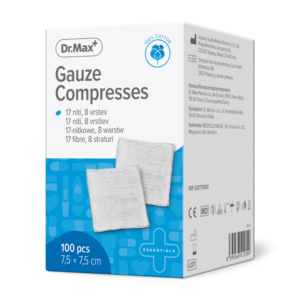 Dr. Max Comprese non-sterile 7.5 x 7.5cm