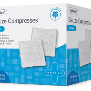 Dr. Max Comprese sterile 10cm x 10cm