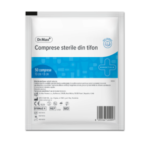 Dr. Max Comprese sterile taiate 10cm x 8cm