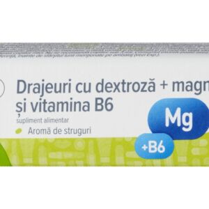 Dr. Max Drajeuri cu Dextroza + Magneziu si Viatamina B6