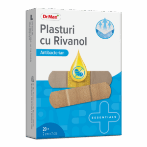 Dr. Max Plasturi cu rivanol 2x7cm