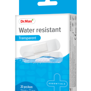 Dr. Max Plasturi transparenti rezistenti la apa 19 x 72mm