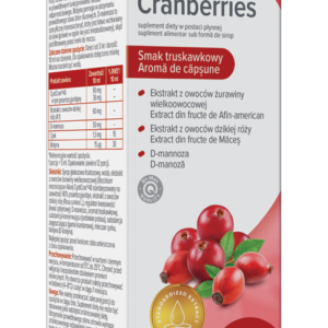 Dr. Max Sirop cranberries