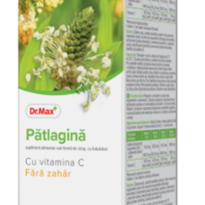 Dr. Max Sirop cu patlagina fara zahar​