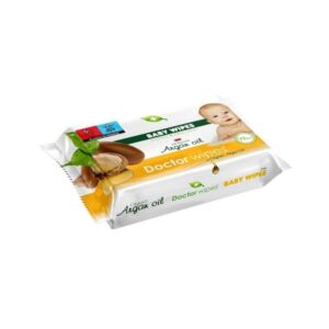 Dr. Wipes Servetele umede pentru ingrijirea copiilor ARGAN OIL