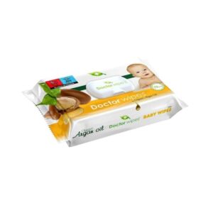 Dr. Wipes Servetele umede pentru ingrijirea copiilor ARGAN OIL cu capac