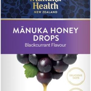 Dropsuri cu miere de Manuka MGO 400+ si coacaze