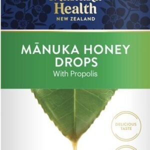 Dropsuri cu miere de Manuka MGO 400+ si propolis