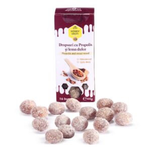 Dropsuri cu propolis si lemn dulce