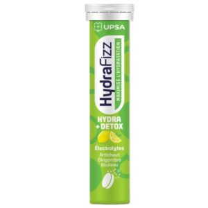 Electroliți cu aromă de lămâie Hydra Detox Hydrafizz