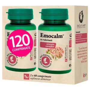 Emocalm cu valeriana 120 comprimate
