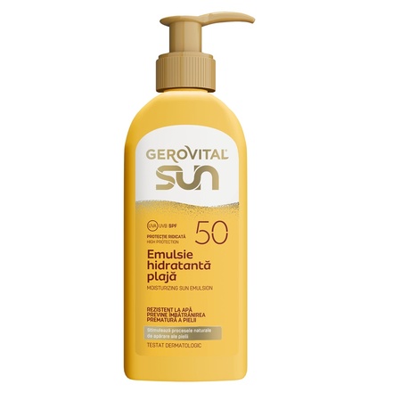 Emulsie Hidratantă pentru Plajă cu SPF 50 Sun