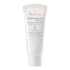 Emulsie calmanta de zi antiroseata cu SPF 30