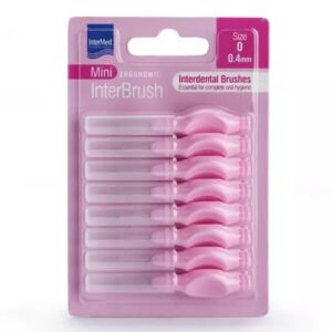 Ergonomic Mini Periuta Interdentara 0.40 Mm X8