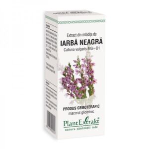 Extract din mladite de iarba neagra