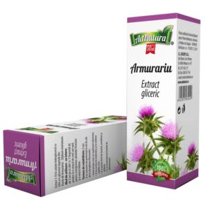 Extract gliceric de armurariu