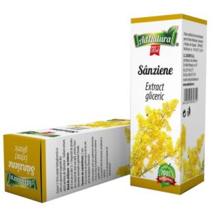 Extract gliceric de sanziene cu flori galbene