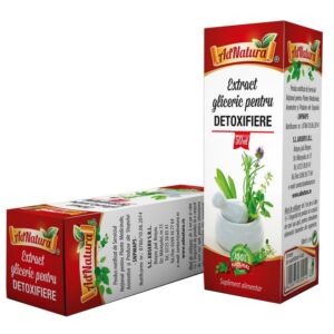Extract gliceric pentru detoxifiere
