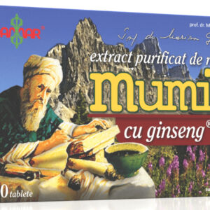 Extract purificat de rasina Mumie cu Ginseng