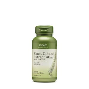 Extract standardizat de Cohos Negru Black Cohosh 40 mg Herbal Plus