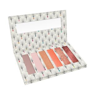 Fard bio pentru pleoape paleta in 6 culori Pink Vibes