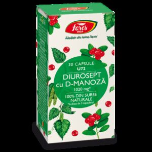 Fares Diurosept cu D-manoză U72 30 capsule gastrorezistente