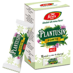 Fares Plantusin forte 12 plicuri a câte 10 ml sirop