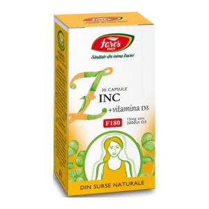 Fares Zinc cu Vitamina D3 F180
