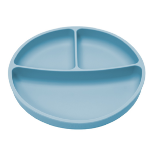 Farfurie compartimentata din silicon cu ventuza