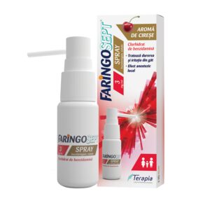 Faringosept 3 mg/ ml spray bucofaringian 30 ml Terapia