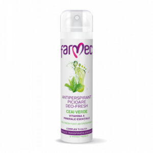 Farmec Antiperspirant Picioare Deo-Fresh cu Ceai Verde 150ml