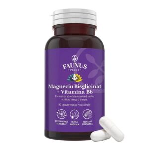 Faunus Magneziu Bisglicinat și Vitamina B6