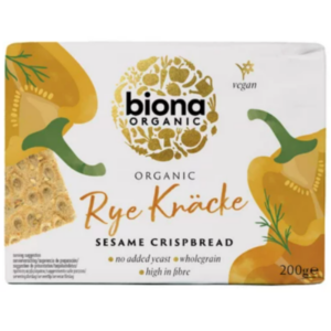 Felii din secara integrala cu susan bio Crispbread